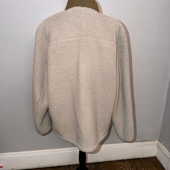 The North Face Men's Beige/Brown Full Zip Fleece Jacket Size XL - Picture 4 of 10